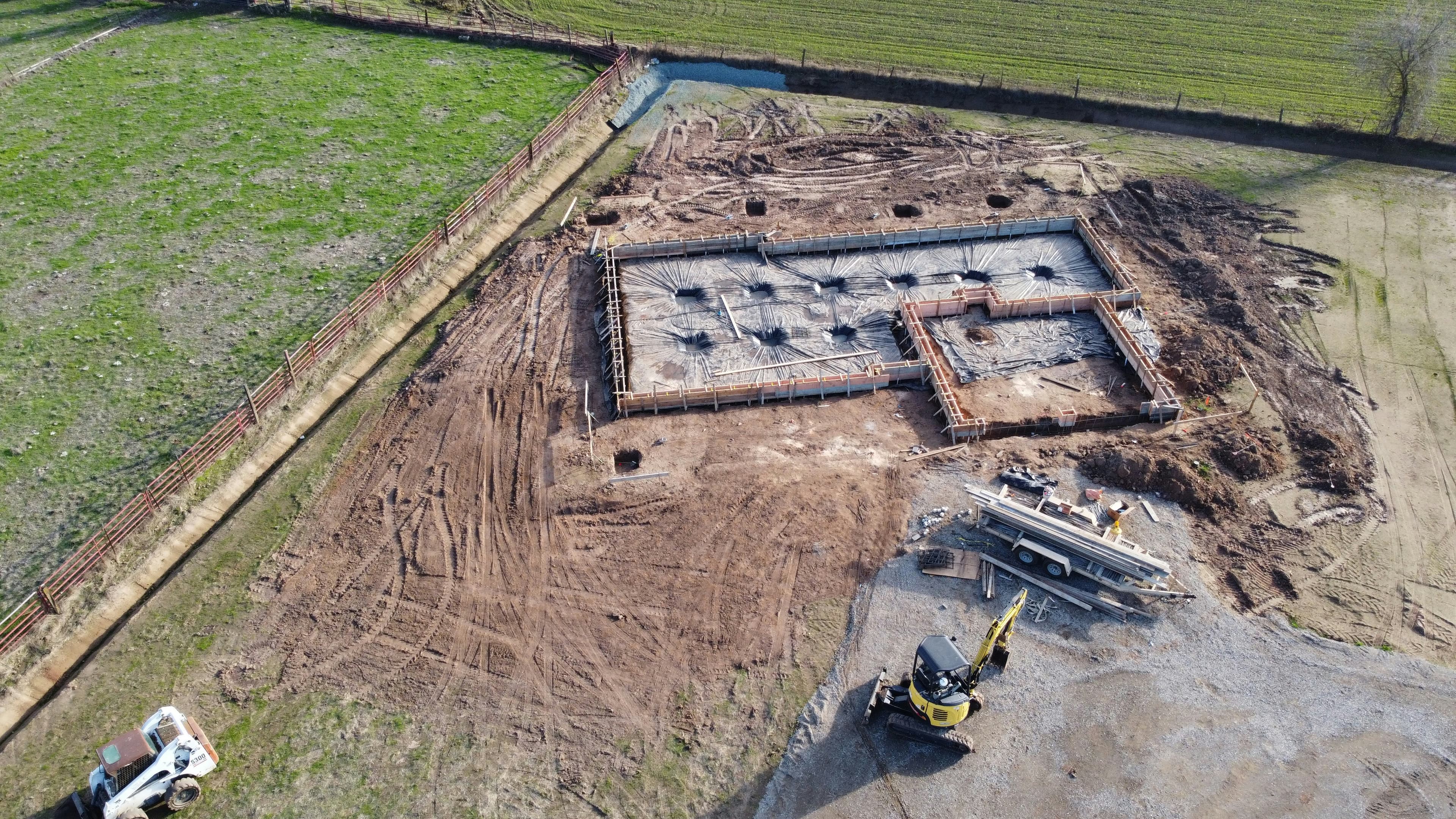 Cimientos de obra — CH construcción
